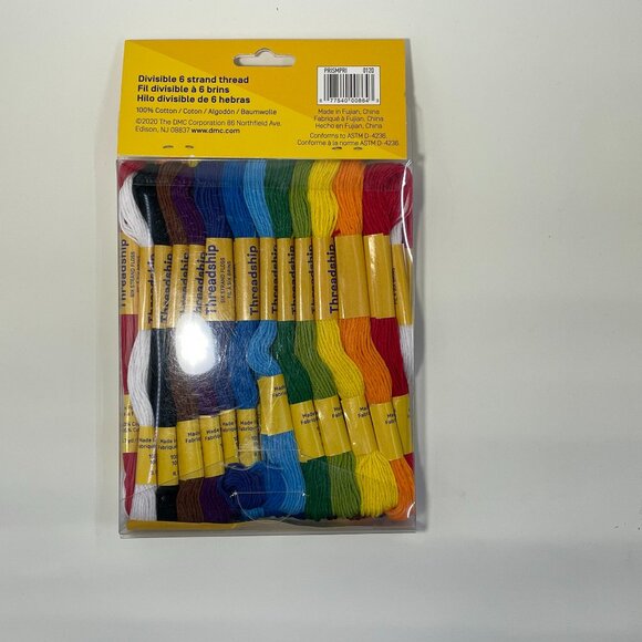 Threadship Cotton Threads, Assorted Colors - Picture 2 of 2